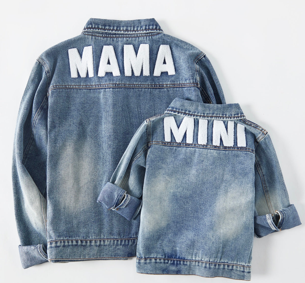 Mommy and Me Plain Jean jacket